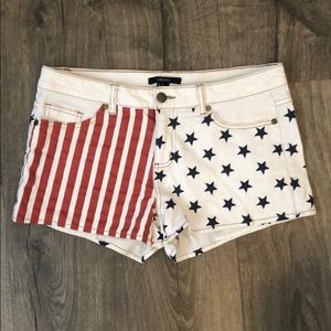 American flag shorts